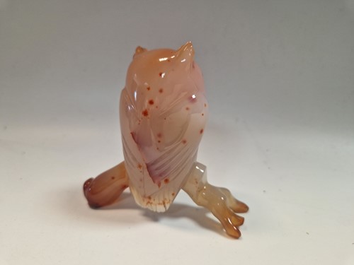 Lot 76 - A collection of seventeen Chinese carved agate animals