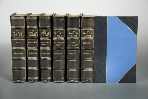 Lot 395 - CHURCHILL (Winston S) The World Crisis, 6 vols....