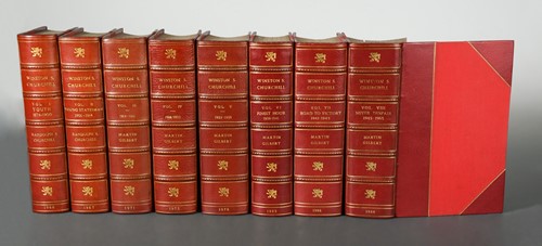 Lot 400 - CHURCHILL (Randolph S) Winston S Churchill, 2...