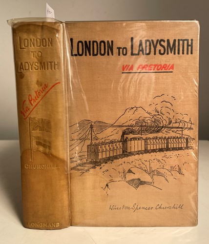 Lot 208 - CHURCHILL (Winston S) London to Ladysmith, 1st...