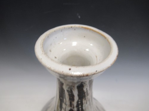 Lot 72 - Eight items of studio pottery, including two...