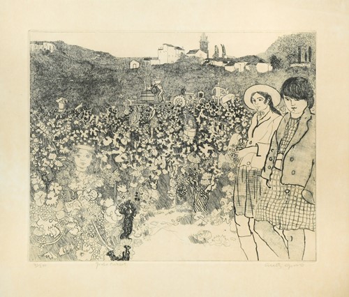 Lot 30 - Anthony Gross (British 1905-1984), The Grape...