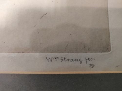 Lot 38 - William Strang (1859-1921) Thomas Hardy, O.M.,...