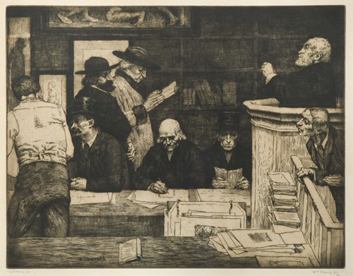Lot 41 - William Strang (1859-1921) A Sale of Prints at...