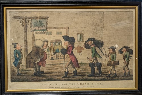Lot 23 - After G.L.S, Returning from the Grand Tour,...