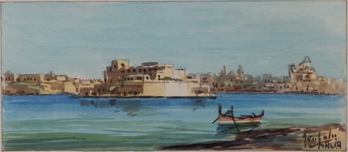 Lot 304 - Vincenzo d'Esposito (Maltese, 1886-1946)