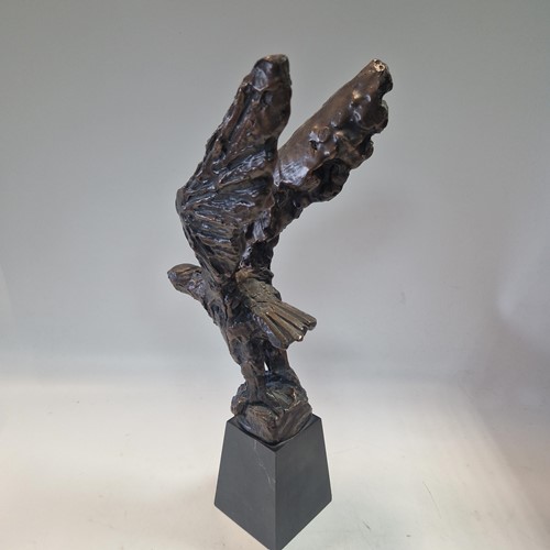 Lot 89 - Dame Elisabeth Frink RA (1930-1993), Eagle Maquette, conceived 1984