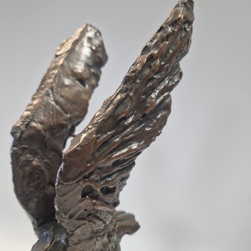 Lot 89 - Dame Elisabeth Frink RA (1930-1993), Eagle Maquette, conceived 1984