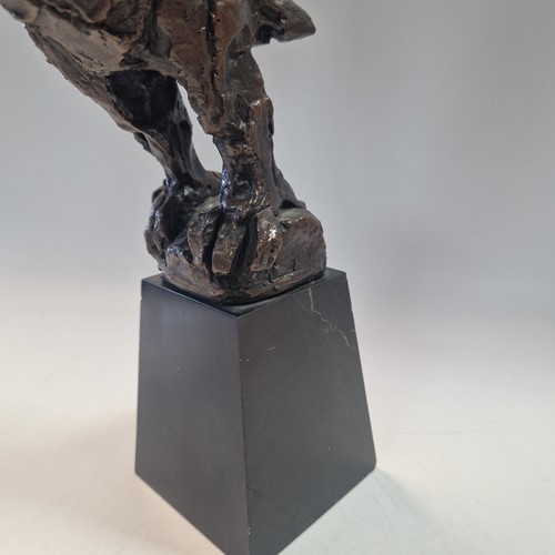 Lot 89 - Dame Elisabeth Frink RA (1930-1993), Eagle Maquette, conceived 1984