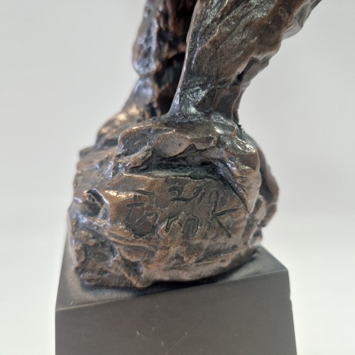 Lot 89 - Dame Elisabeth Frink RA (1930-1993), Eagle Maquette, conceived 1984