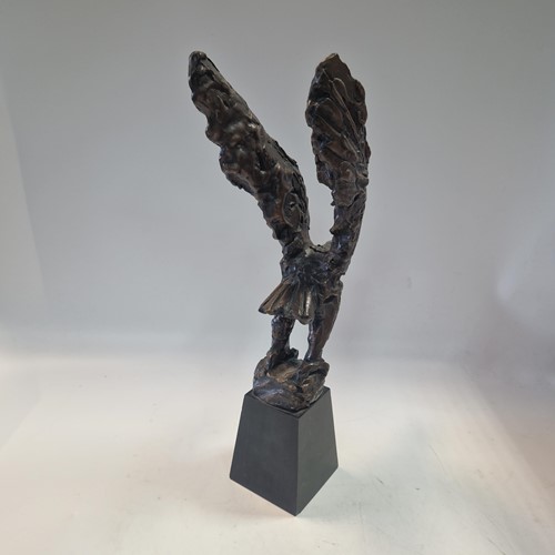 Lot 89 - Dame Elisabeth Frink RA (1930-1993), Eagle Maquette, conceived 1984