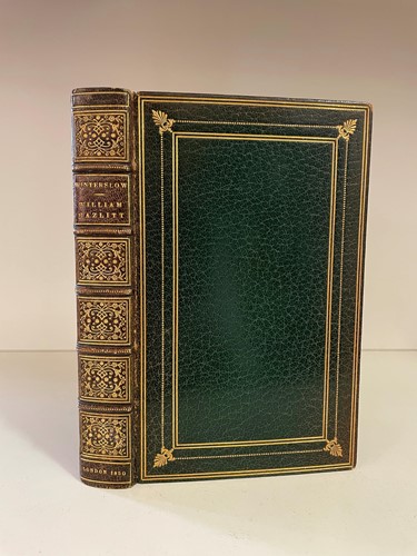 Lot 137 - HAZLITT (William) Winterslow, Essays and...