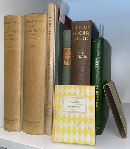 Lot 388 - WILDE (Oscar) Bibliography, by Stuart Mason,...