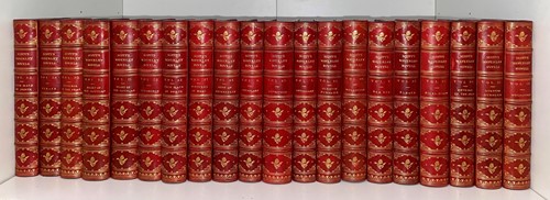 Lot 244 - SCOTT (Sir W) The Waverley Novels, 48 vols....