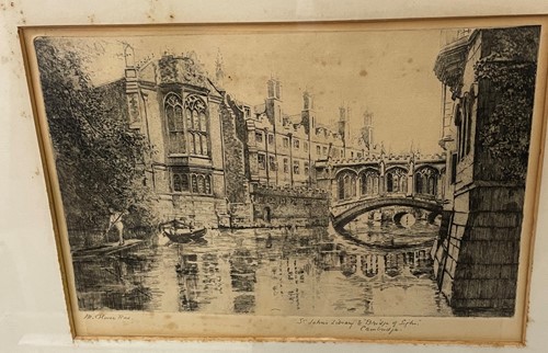 Lot 7 - Cambridge interest and others. Map of...