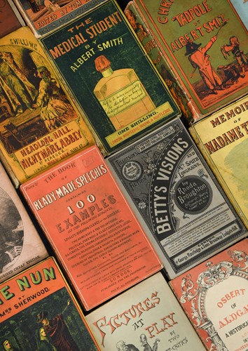 Lot 259 - Victorian popular editions by Routledge and other publishers, hard and soft backed.