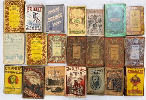 Lot 261 - Victorian shilling and other popular series books, mainly paperback 8vo and 12mo.