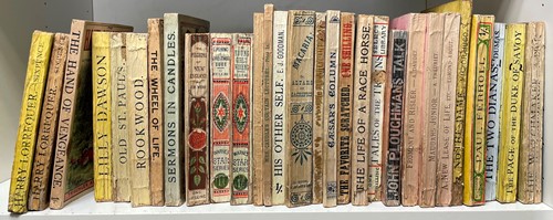 Lot 255 - Late Victorian popular literature in cheap or popular paper-backed editions.
