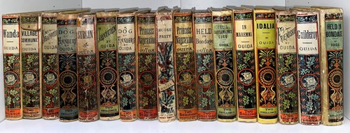 Lot 241 - OUIDA. Collection of late Victorian two...