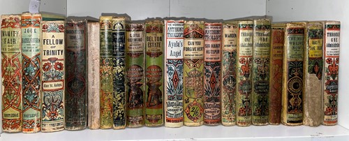 Lot 256 - Late Victorian popular literature in pictorial boards.