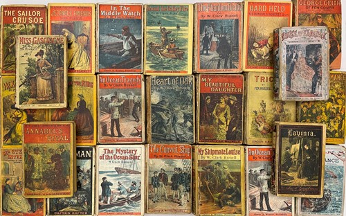 Lot 223 - CLARK RUSSELL.  Collection of 11 late...