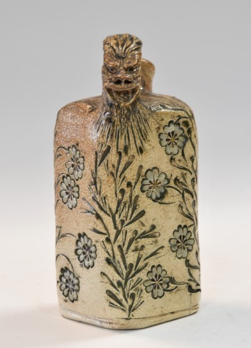 Lot 38 - Robert Wallace Martin for the Martin Brothers, a small salt-glazed stoneware ewer