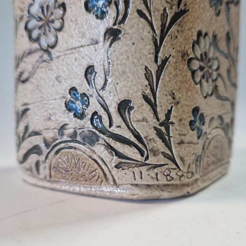 Lot 38 - Robert Wallace Martin for the Martin Brothers, a small salt-glazed stoneware ewer