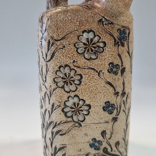 Lot 38 - Robert Wallace Martin for the Martin Brothers, a small salt-glazed stoneware ewer