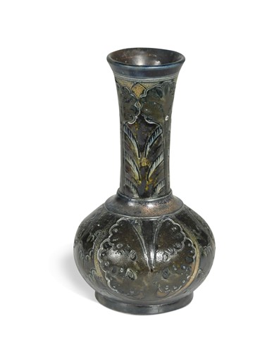 Lot 33 - Robert Wallace Martin for the Martin Brothers, a small stoneware vase