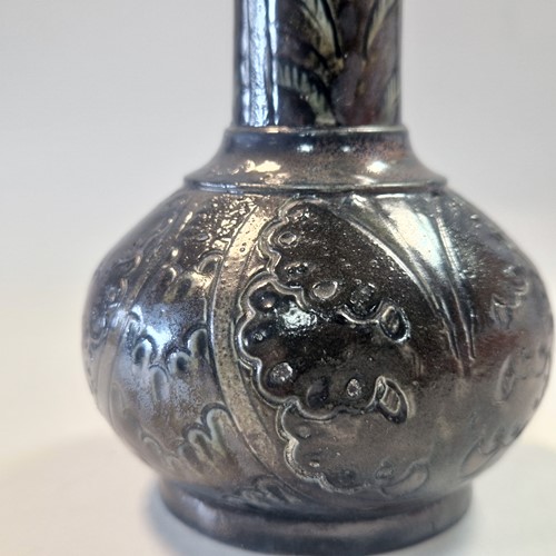 Lot 33 - Robert Wallace Martin for the Martin Brothers, a small stoneware vase