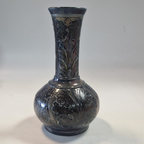 Lot 33 - Robert Wallace Martin for the Martin Brothers, a small stoneware vase