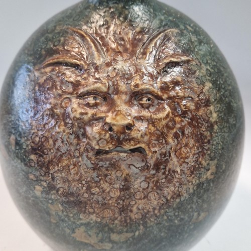Lot 37 - Robert Wallace Martin for the Martin Brothers, a large bellied jug, circa 1896