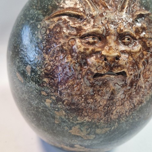 Lot 37 - Robert Wallace Martin for the Martin Brothers, a large bellied jug, circa 1896