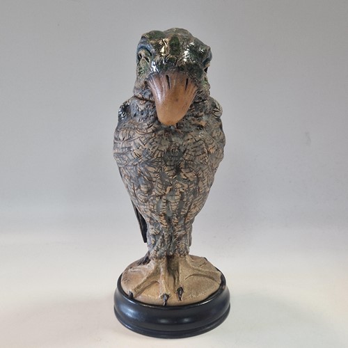 Lot 45 - Robert Wallace Martin for the Martin Brothers, a stoneware bird jar and cover
