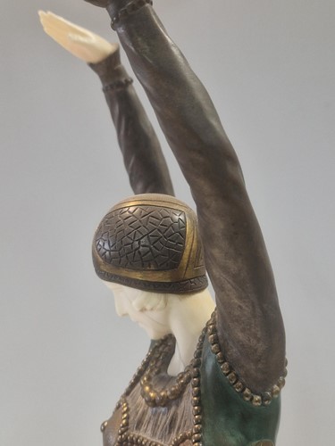 Lot 76 - Demetre Chiparus (1886-1947), 'The Vested Dancer', circa 1925