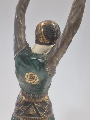 Lot 76 - Demetre Chiparus (1886-1947), 'The Vested Dancer', circa 1925