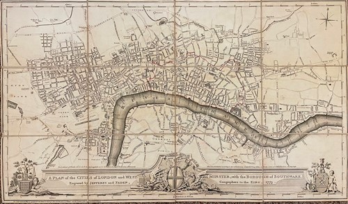 Lot 66 - Jefferys and Faden, Plan of the Cities of...