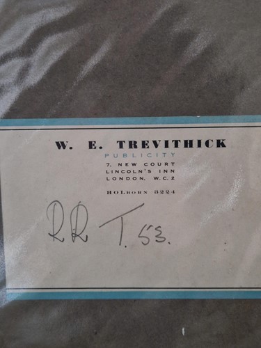 Lot 365 - William Edward Trevithick (1899-1958) for Rolls Royce
