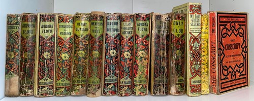 Lot 232 - Yellowbacks, two shilling popular editions, 19th century.