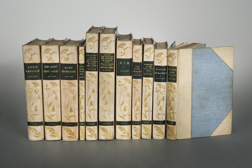 Lot 264 - KIPLING (Rudyard) Works, 1886-1903, 8vo, half...
