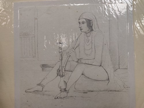 Lot 400 - A large collection of watercolours drawings and prints