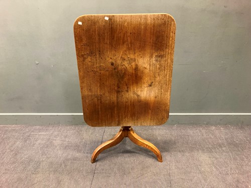 Lot 465 - A 19th century mahogany rectangular tripod...