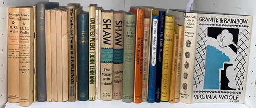 Lot 409 - Literature and poetry, essays and criticism,...