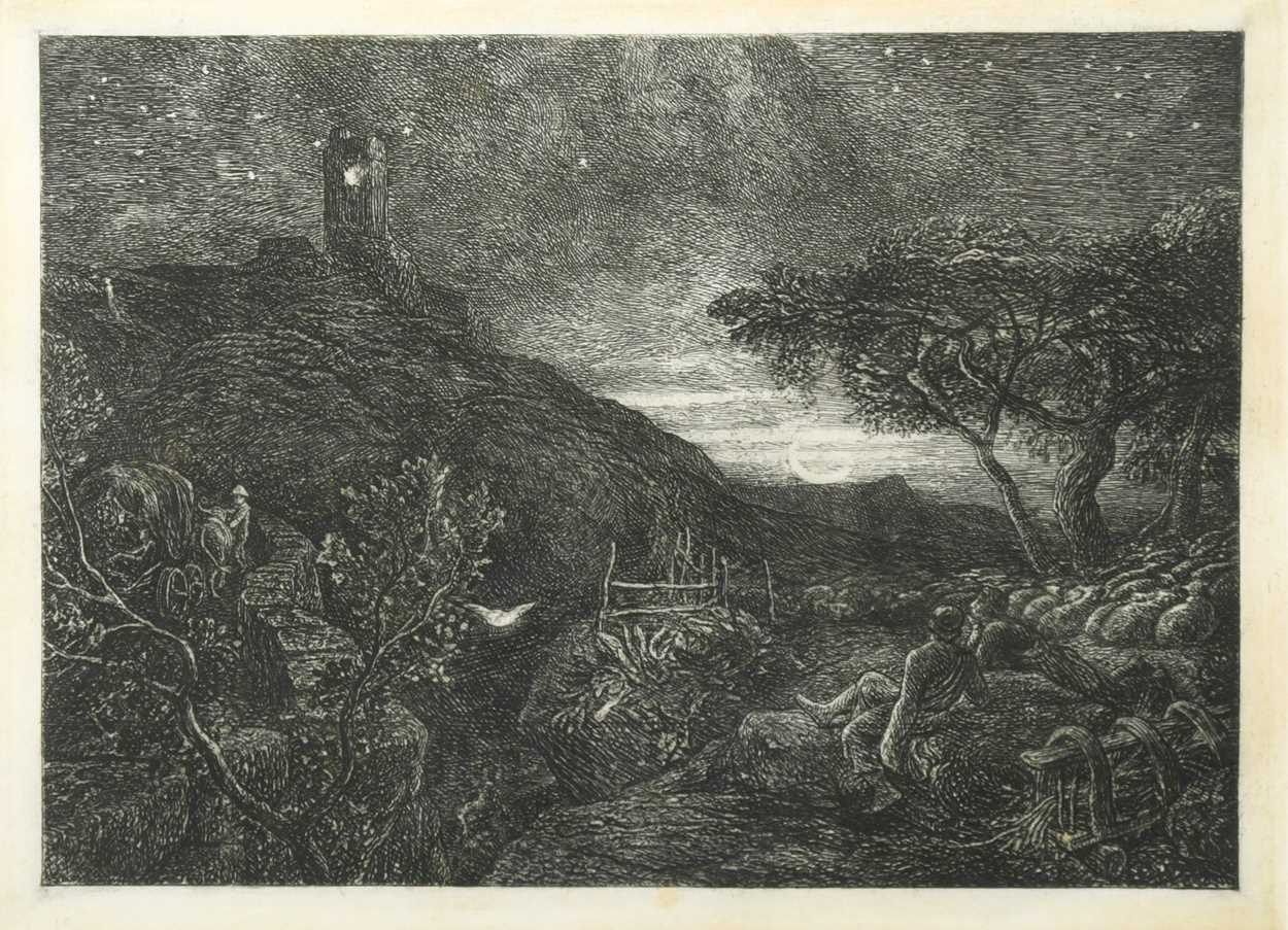 Lot 26 - Samuel Palmer (1805-1881) The Lonely Tower,