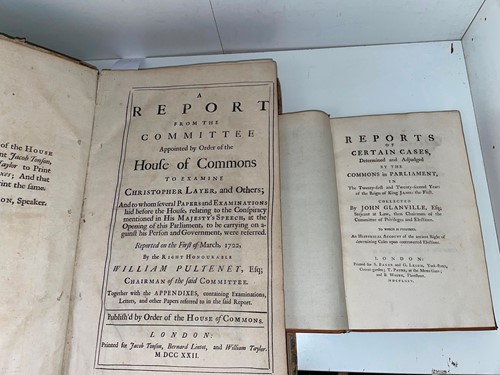 Lot 90 - GLANVILLE (John) Reports of Certain Cases,...