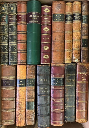 Lot 250 - LEVER (Charles) Works, 17 vols., mostly...