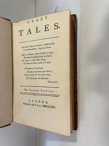 Lot 99 - [STEVENSON (John Hall)] Crazy Tales, 2nd...
