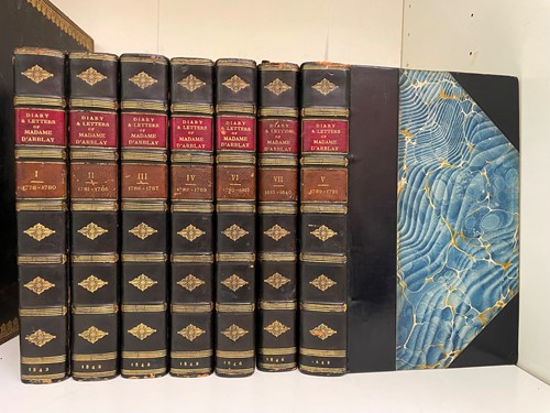 Lot 128 - D'ARBLAY (Madame) Diary and Letters of --,...