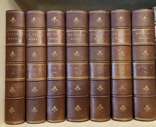 Lot 249 - DEFOE (Daniel) The Novels and Miscellaneous...