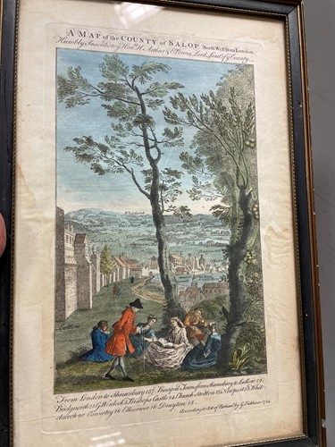 Lot 49 - George Bickham Maps of Leicestershire and...